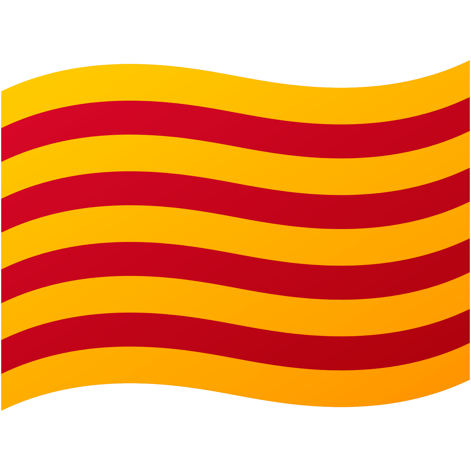 Emoticona de la bandera catalana Senyera_google